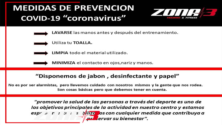 Prevención COVID-19 (Coronavirus)