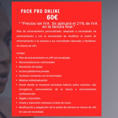 PACK PRO ONLINE